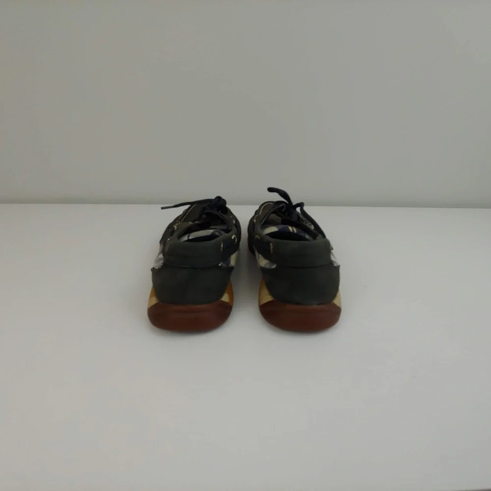 Mens 9 Sperry‎ Top-Sider boat shoes blue white